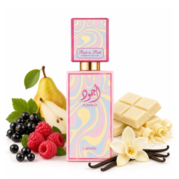 Lattafa Ajwad Pink to Pink Creamy Elixir - 60ML EDP